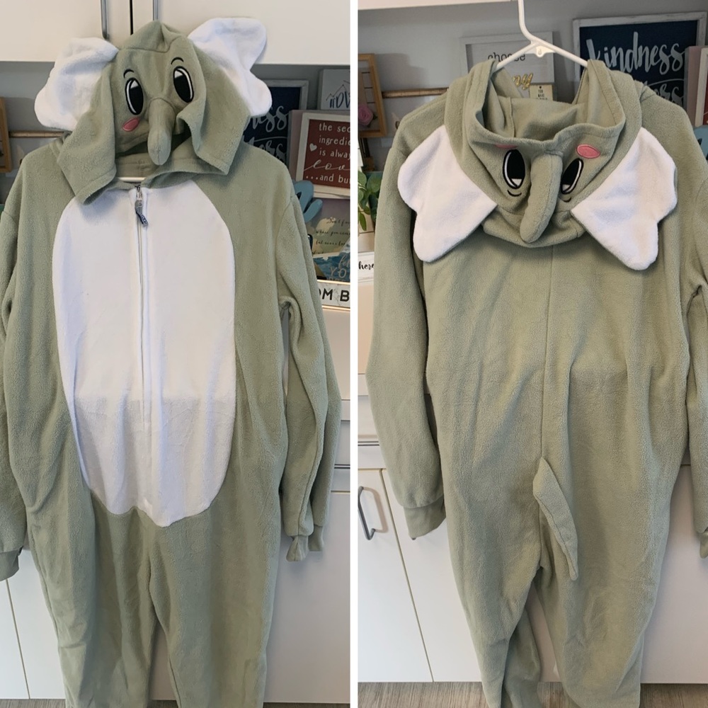 Adorable Elephant Costume/PJs